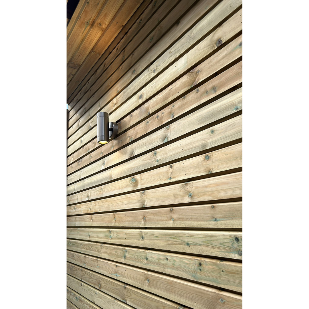 Tanalised Redwood Rainscreen Cladding - Image 2