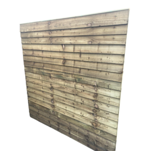 Horizontal Feather Edge Fencing Panels